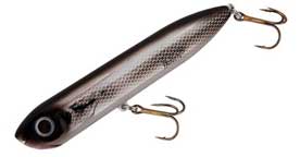 Heddon Chug'n Spook 4 7/8" 1oz Black Shiner