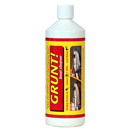 GRUNT! 32oz Boat Cleaner - Removes Waterline & Rust Stains