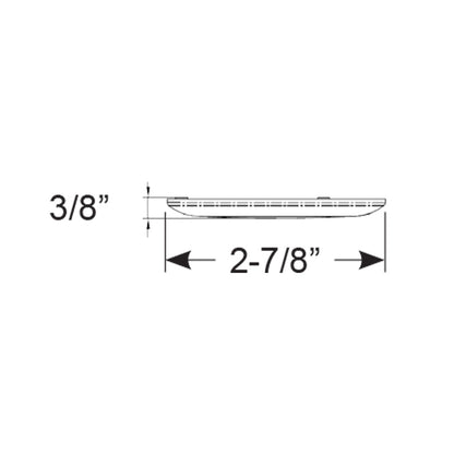 Scandvik B3 Downlight Surface Mount - Cool White - SS Trim - IP67 - 12/24V - Lear Outdoors