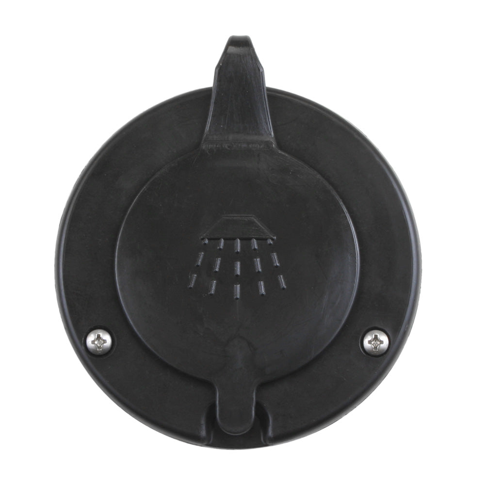 Scandvik Black Cap & Container f/Scandvik Recessed Shower