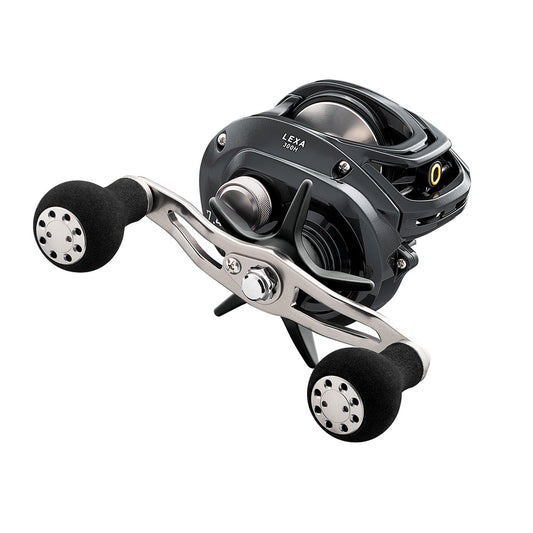 Daiwa Lexa 300 Baitcasting Reel - High Speed - Dual Paddle Handle - Lear Outdoors