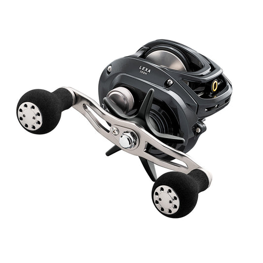 Daiwa Lexa 400 Baitcasting Reel - High Speed - Dual Paddle Handle - Lear Outdoors