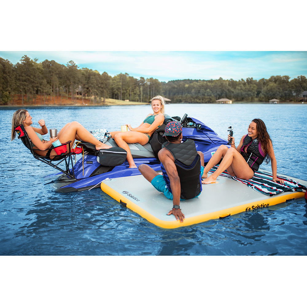 Solstice Watersports 8' x 5' Inflatable Dock - Lear Outdoors