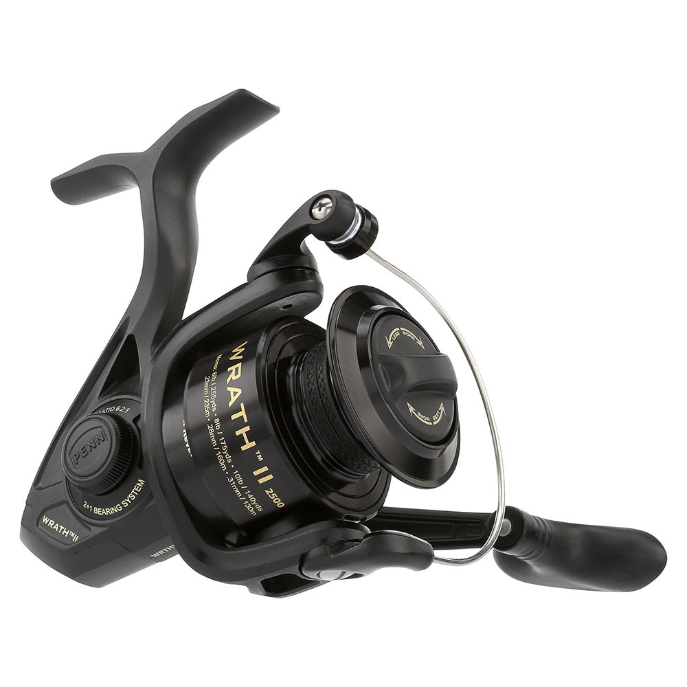 PENN Wrath II 2500 Spinning Reel WRTHII2500C - Lear Outdoors