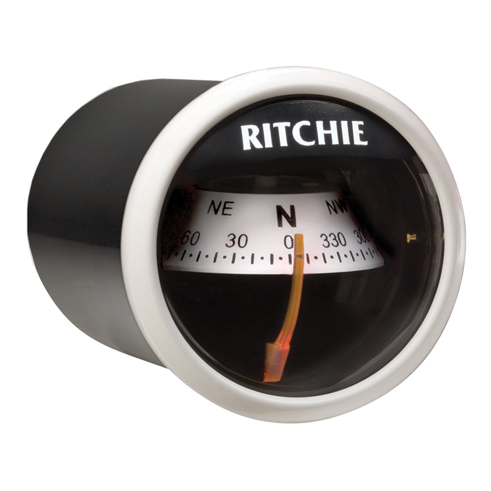 Ritchie X-23WW RitchieSport Compass - Dash Mount - White/Black - Lear Outdoors