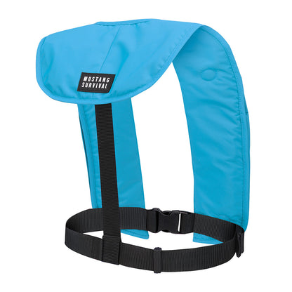 Mustang MIT 70 Manual Inflatable PFD - Azure (Blue) - Lear Outdoors