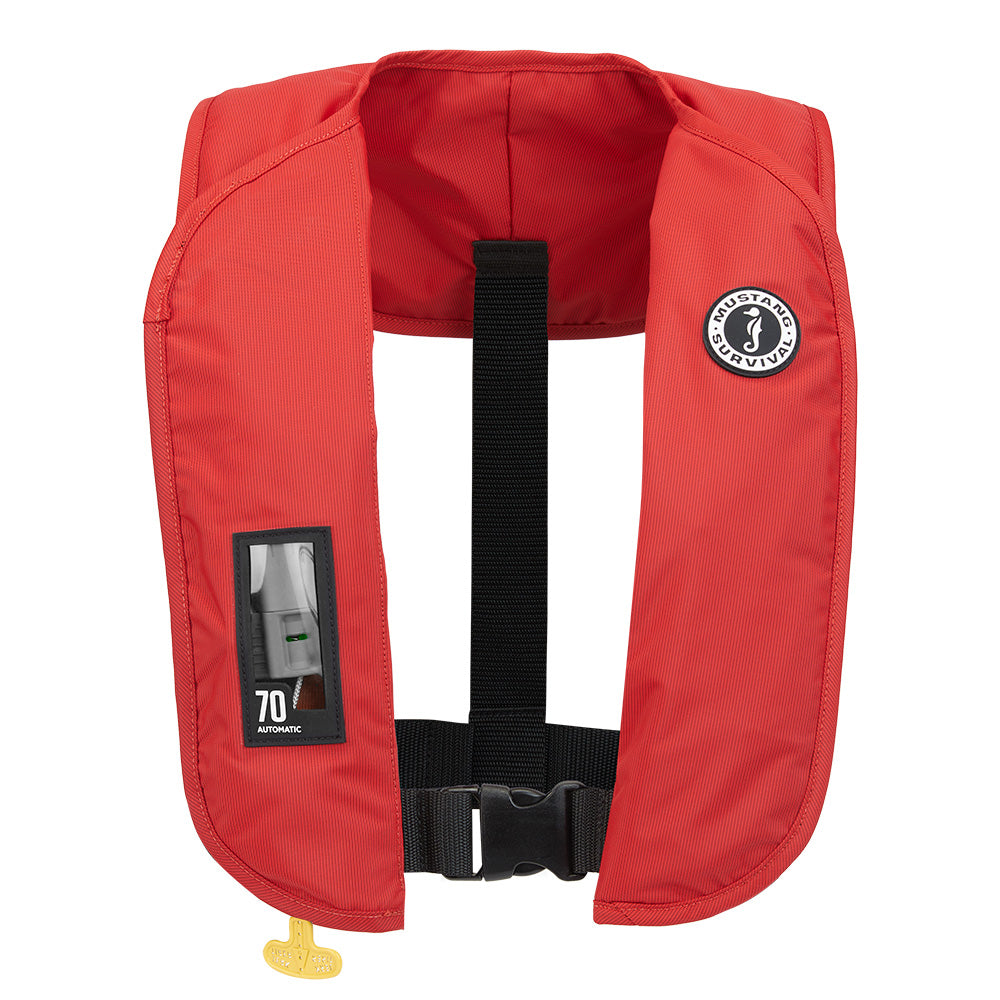 Mustang MIT 70 Automatic Inflatable PFD - Red - Lear Outdoors