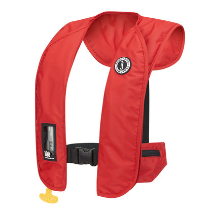 Mustang MIT 100 Convertible Inflatable PFD - Red - Lear Outdoors