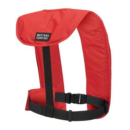 Mustang MIT 100 Convertible Inflatable PFD - Red - Lear Outdoors