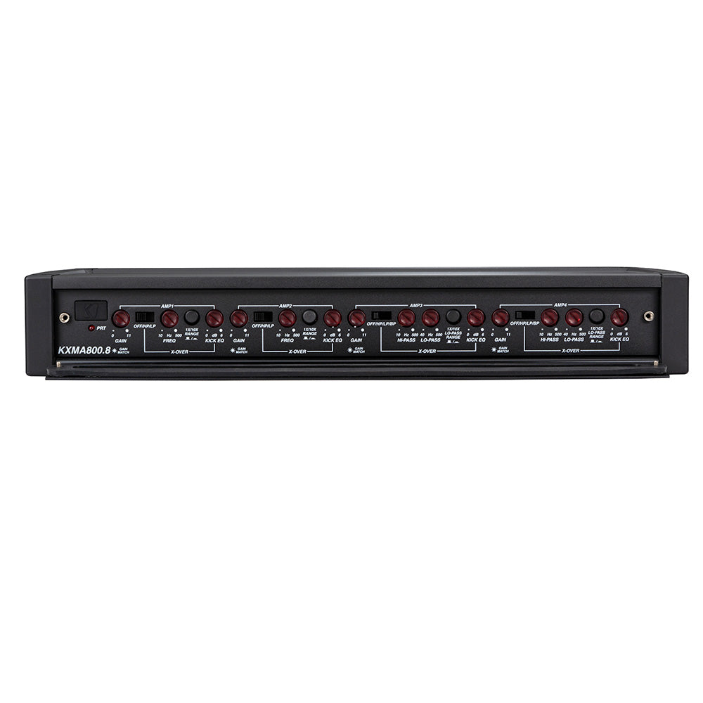 KICKER KXMA800.8 8 x 100W 8-Channel Full-Range Class D Amplifier - Lear Outdoors