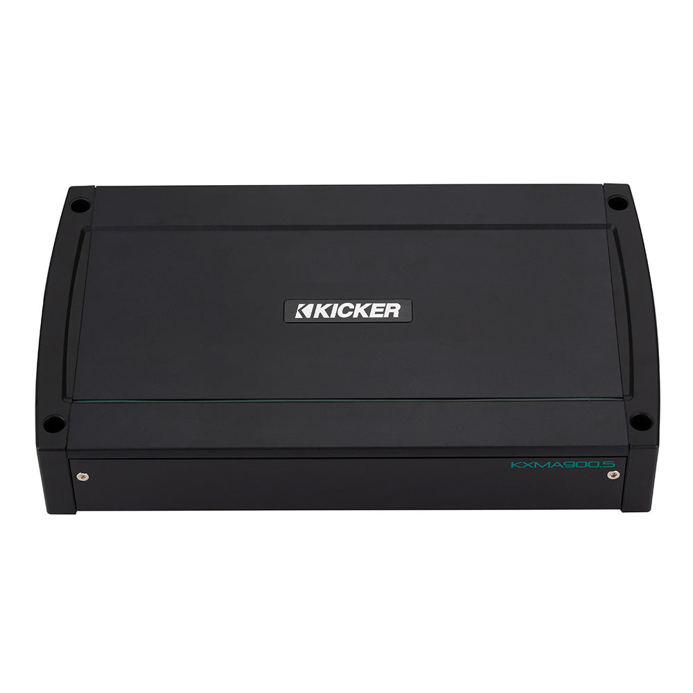 KICKER KXMA900.5 4 x 125W 4-Channel Full-Range Class D Amplifier with 400W Class D Subwoofer Channel - Lear Outdoors