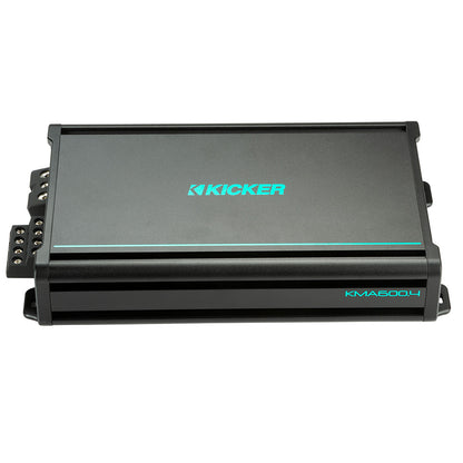 KICKER KMA600.4 4 x 150W 4-Channel Weather-Resistant Full-Range Amplifier - Lear Outdoors