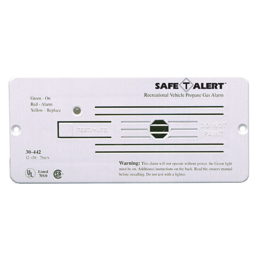 Safe-T-Alert 30 Series 12V RV Propane Alarm - White - Lear Outdoors