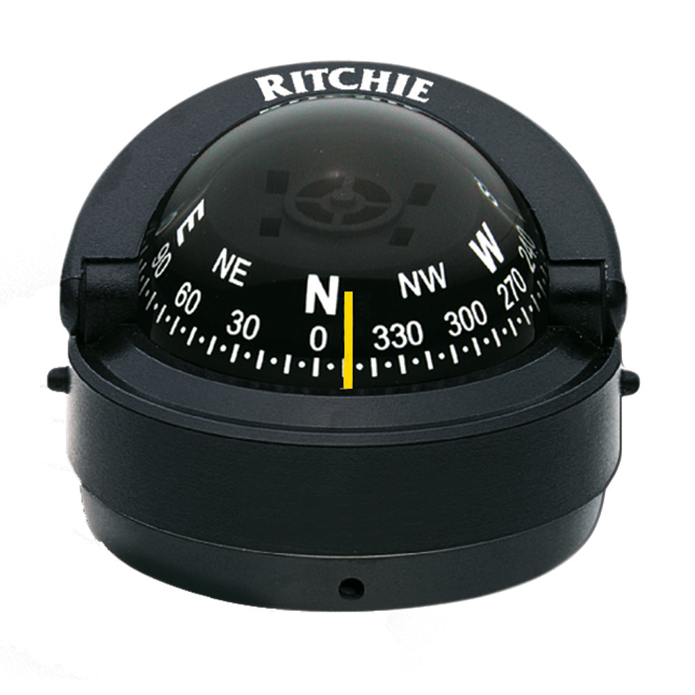 Ritchie S-53 Explorer Compass - Surface Mount - Black - Lear Outdoors