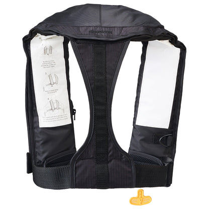 Bluestorm Stratus 35 Auto Type II Inflatable PFD - Apex Black - Lear Outdoors