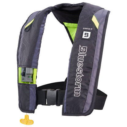 Bluestorm Stratus 35 Auto Type II Inflatable PFD - Hi-Vis - Lear Outdoors