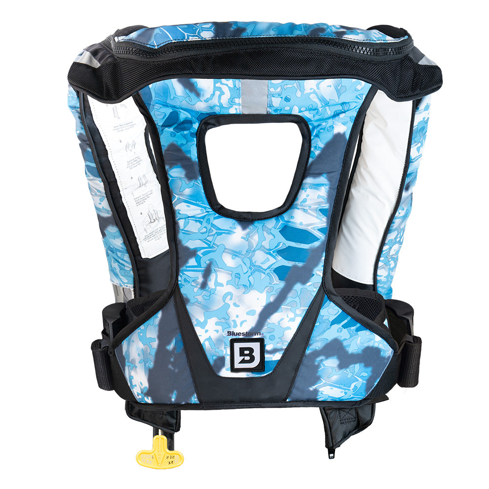 Bluestorm Kryptek Arcus 40 Auto Type II Inflatable PFD - Obscura Litus - Lear Outdoors