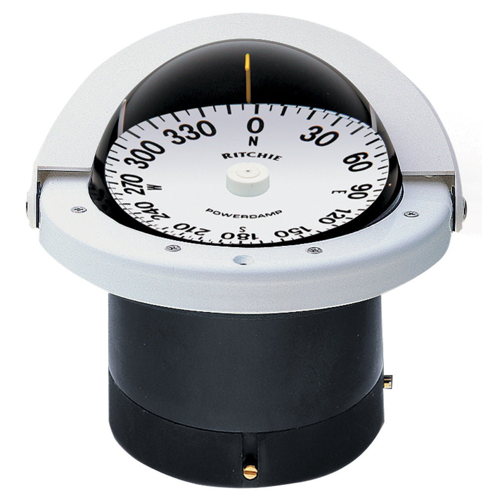 Ritchie FN-201W Navigator Compass - Flush Mount - White - Lear Outdoors