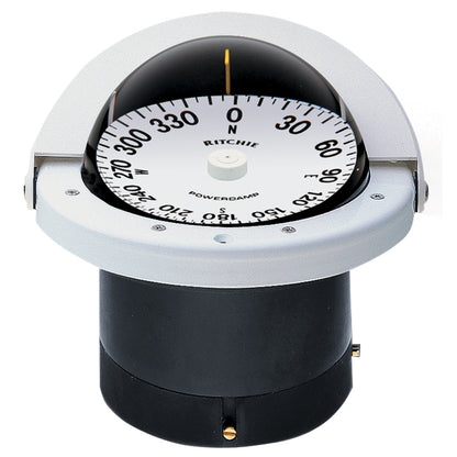 Ritchie FN-201W Navigator Compass - Flush Mount - White - Lear Outdoors