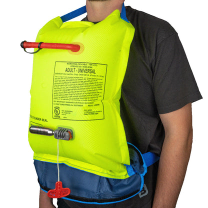 Bluestorm Cirro 16 Manual Inflatable Belt Pack - Hi-Vis - Lear Outdoors