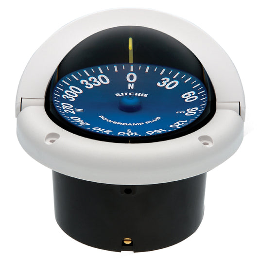 Ritchie SS-1002W SuperSport Compass - Flush Mount - White - Lear Outdoors