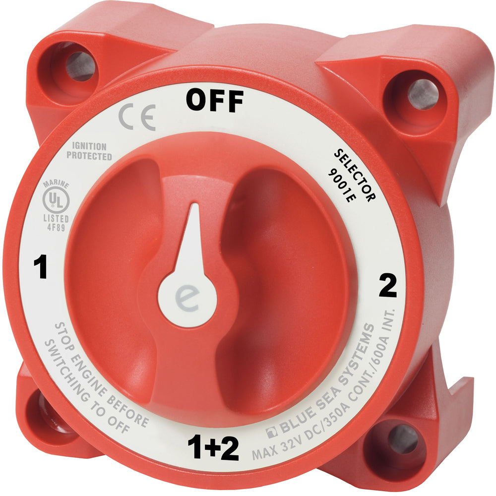 Blue Sea 9001e e-Series Battery Switch Selector - Lear Outdoors