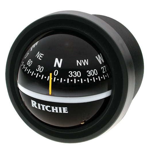 Ritchie V-57.2 Explorer Compass - Dash Mount - Black - Lear Outdoors