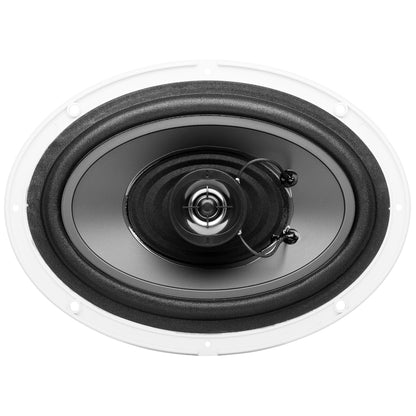 Boss Audio 6"x 9" MR690 Oval Speakers - White - 350W