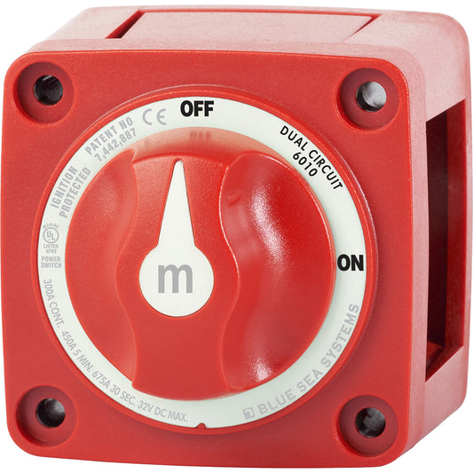 Blue Sea 6010 m-Series (Mini) Battery Switch Dual Circuit - Lear Outdoors