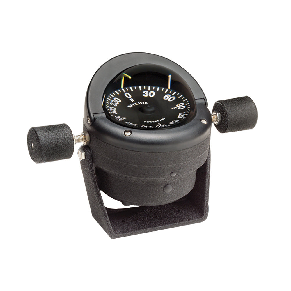 Ritchie HB-845 Helmsman Steel Boat Compass - Bracket Mount - Black - Lear Outdoors