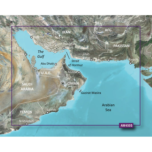 Garmin BlueChart® g3 Vision® HD - VAW450S - The Gulf - microSD™/SD™ - Lear Outdoors