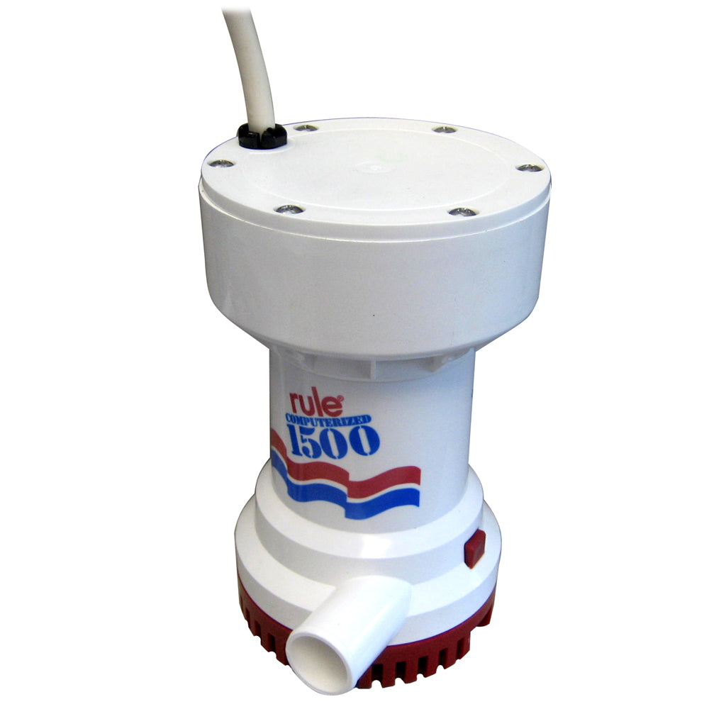 Rule 1500 G.P.H. Automatic Bilge Pump - Lear Outdoors