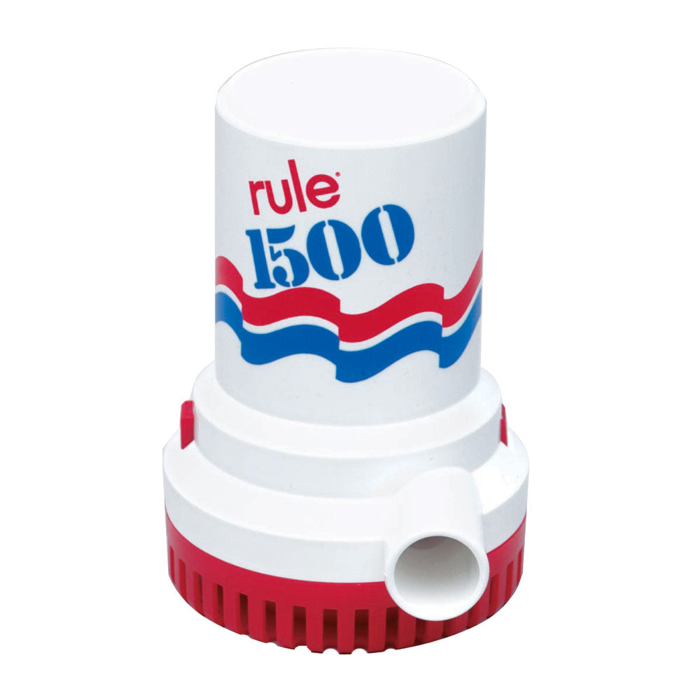 Rule 1500 G.P.H. Bilge Pump - Lear Outdoors