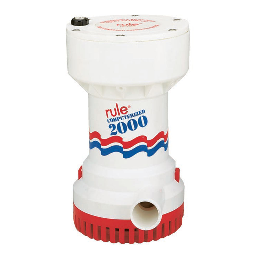 Rule 2000 G.P.H. Automatic Bilge Pump - Lear Outdoors