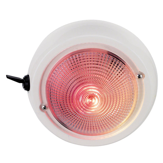 Perko Dome Light w/Red & White Bulbs - Lear Outdoors