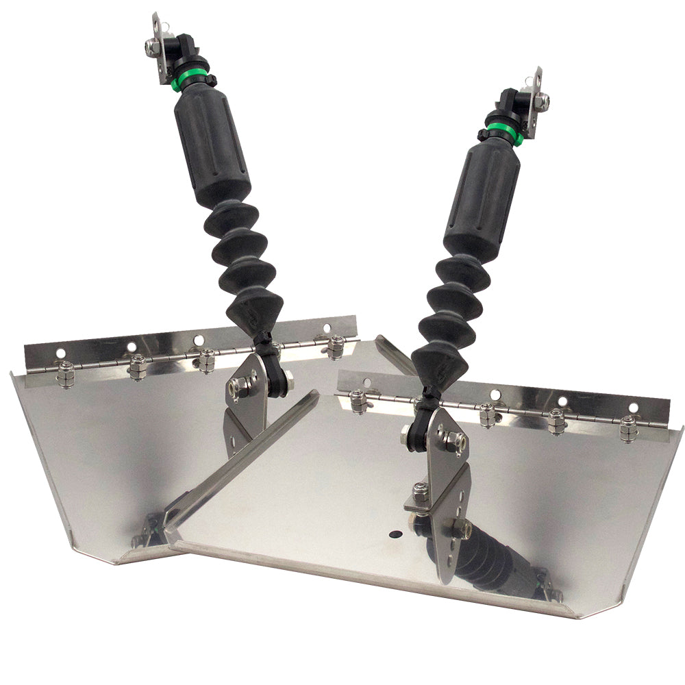 Nauticus ST1290-60 Smart Tab Trim Tabs 12 X 9 f/ 12-18' Boats w/60-150 HP - Lear Outdoors