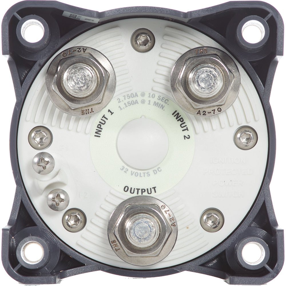 Blue Sea 11003 HD-Series Battery Switch w/Alternator Field Disconnect - 3-Position - Lear Outdoors