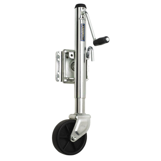 Fulton 1200 lbs. Swing Away Bolt On Single Wheel Jack - Lear Outdoors