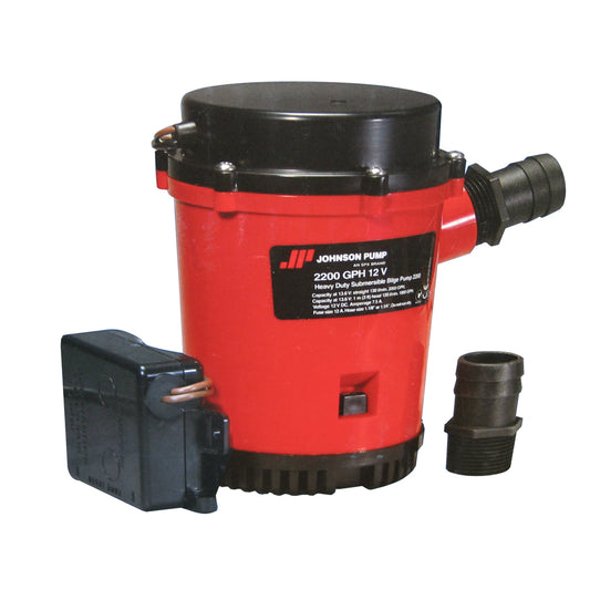 Johnson Pump 2200GPH Ultima Combo Auto Bilge Pump - 12V - Lear Outdoors