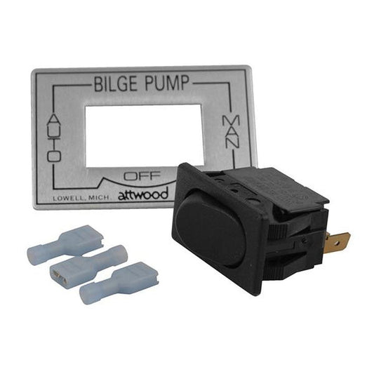 Attwood 3-Way Auto/Off/Manual Bilge Pump Switch - Lear Outdoors