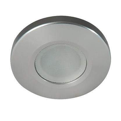 Lumitec Orbit - Flush Mount Down Light - Brushed Finish - 3-Color Blue/Red Non Dimming w/White Dimming Light - Lear Outdoors