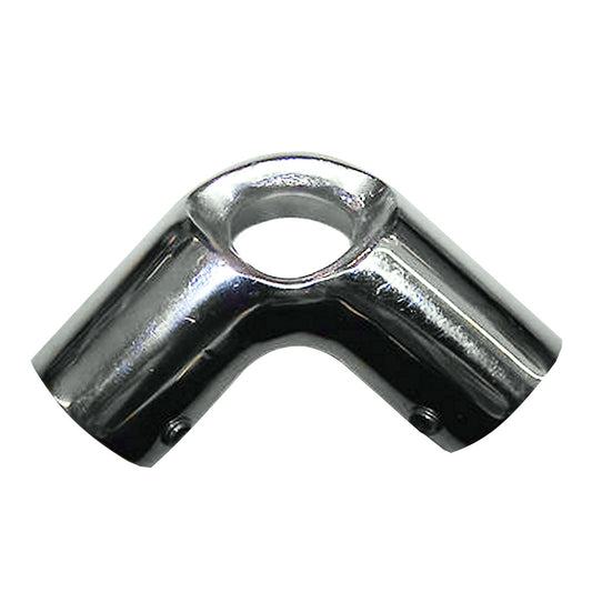 Whitecap 1" O.D. 90° SS Elbow & Eye Anchor