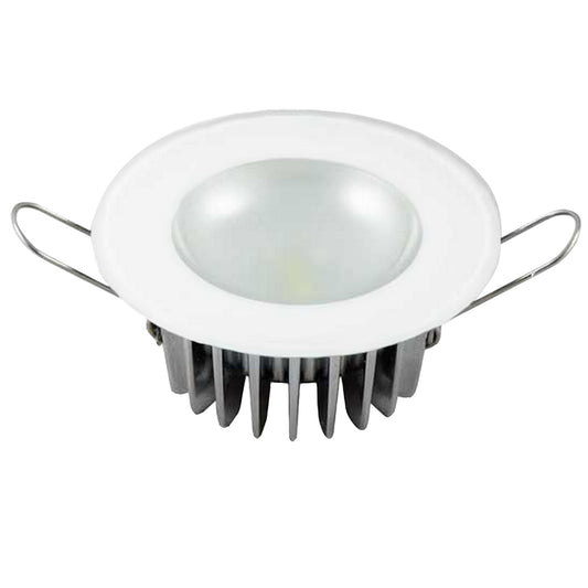 Lumitec Mirage - Flush Mount Down Light - Glass Finish/No Bezel - 4-Color Red/Blue/Purple Non Dimming w/White Dimming - Lear Outdoors