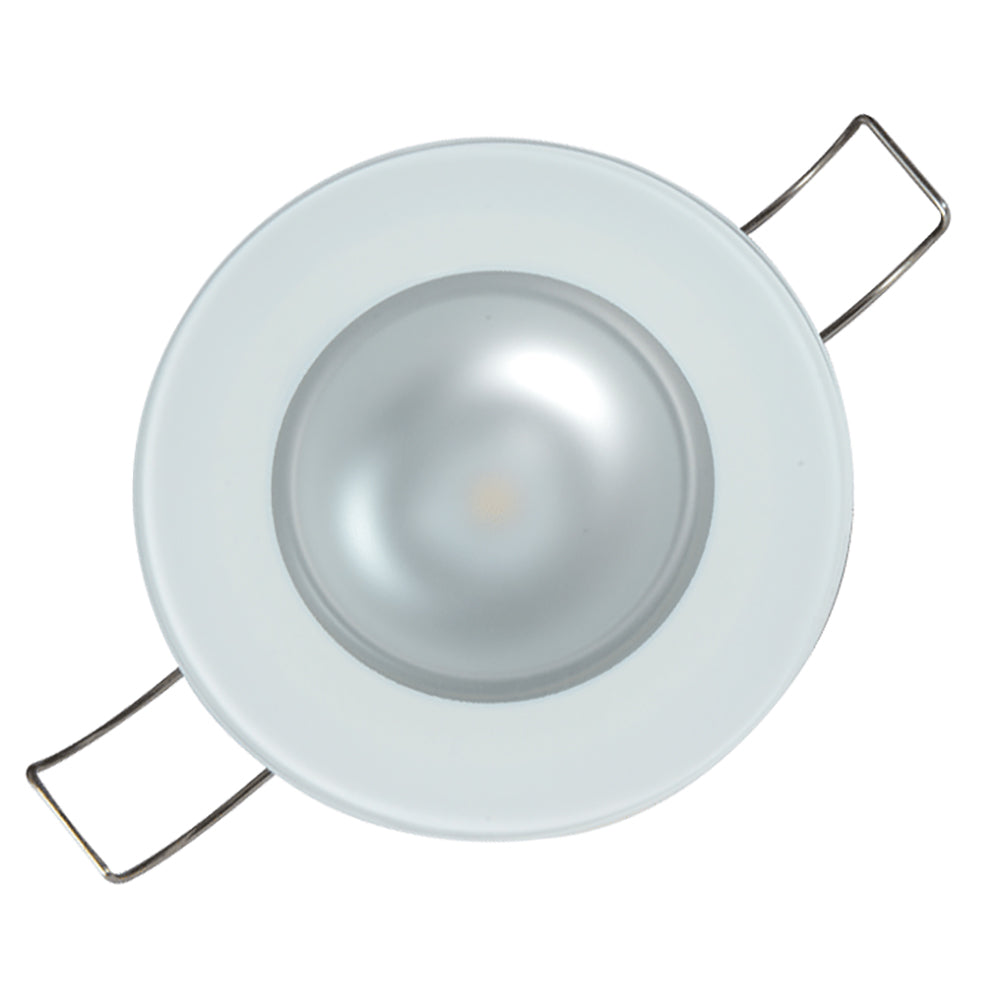 Lumitec Mirage - Flush Mount Down Light - Glass Finish/No Bezel - Warm White Dimming - Lear Outdoors