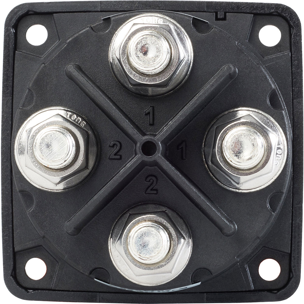 Blue Sea 6011200 m-Series Battery Switch Dual Circuit Plus - Black - Lear Outdoors