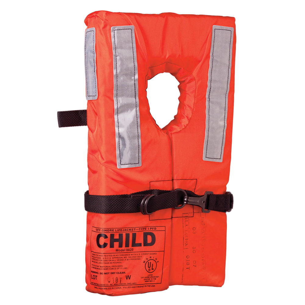 Kent Type 1 Collar Style Life Jacket - Child - Lear Outdoors