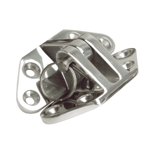 Whitecap Angled Base Hatch Hinge - 316 Stainless Steel - 3" x 2-1/2"