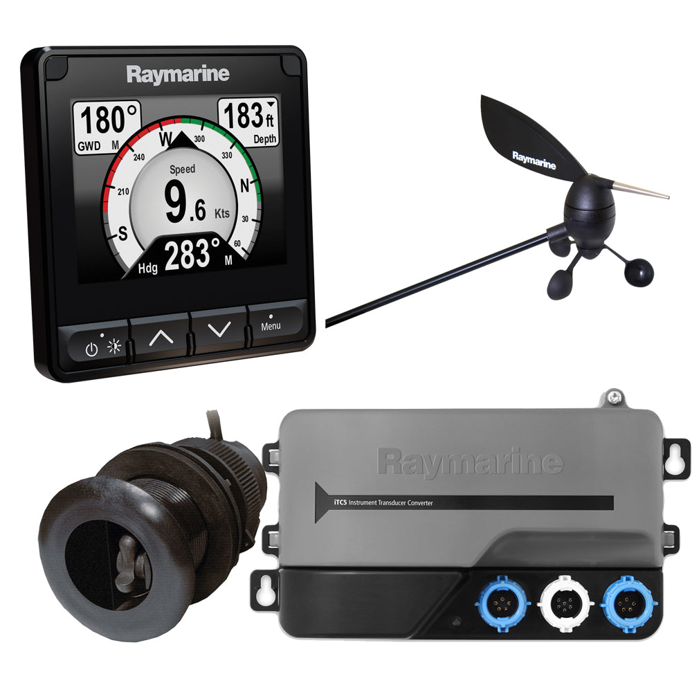 Raymarine i70s System Pack, Wind, Depth, Speed - Lear Outdoors