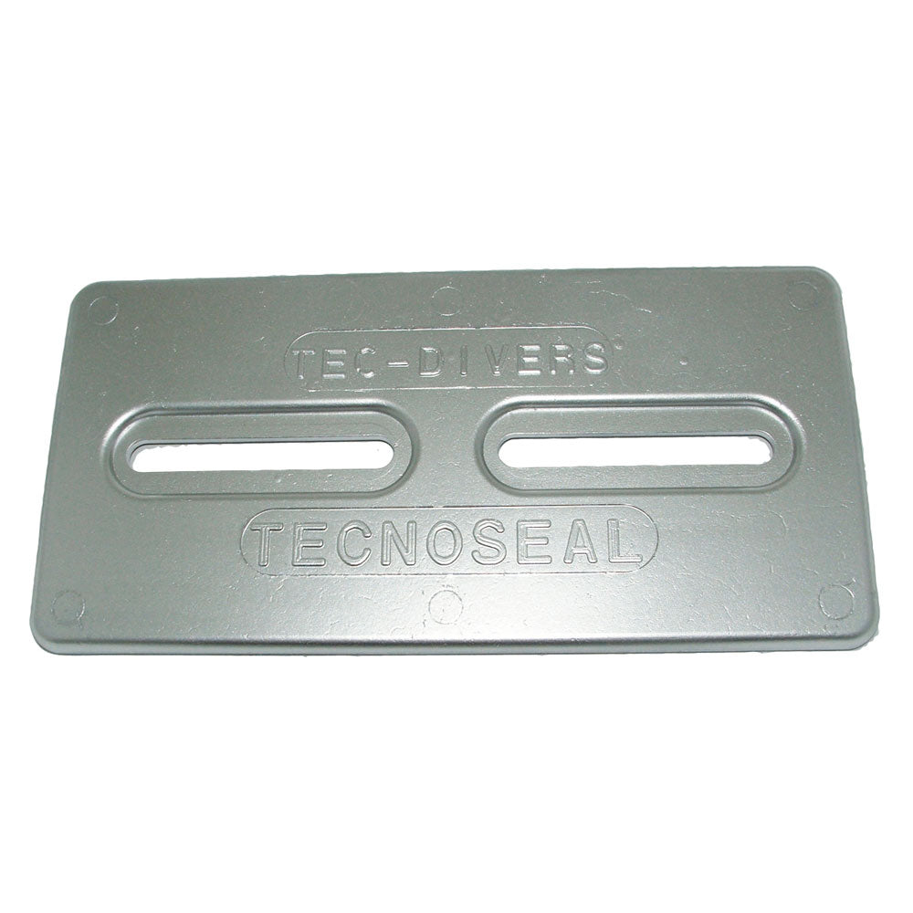 Tecnoseal TEC-DIVERS Plate Anode - Zinc - Lear Outdoors