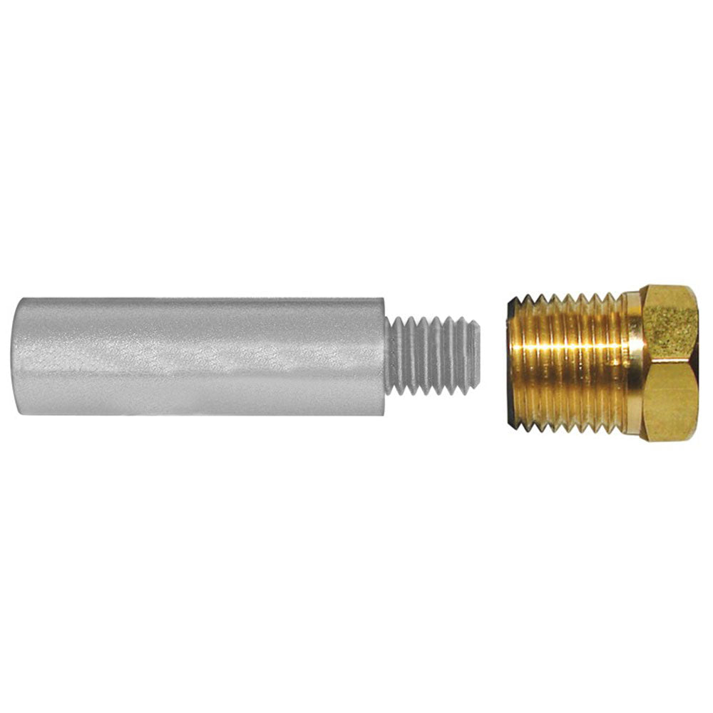 Tecnoseal E0 Pencil Zinc w/Brass Cap - Lear Outdoors